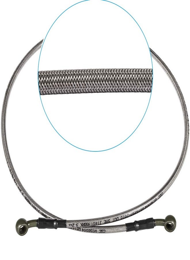 Yoursme خراطيم فرامل أمامية/خلفية ممتدة 1068 مناسبة لمركبات بولاريس RZR 800/S 800/4 800/XP 900/570/XP 4 900 - Image 5